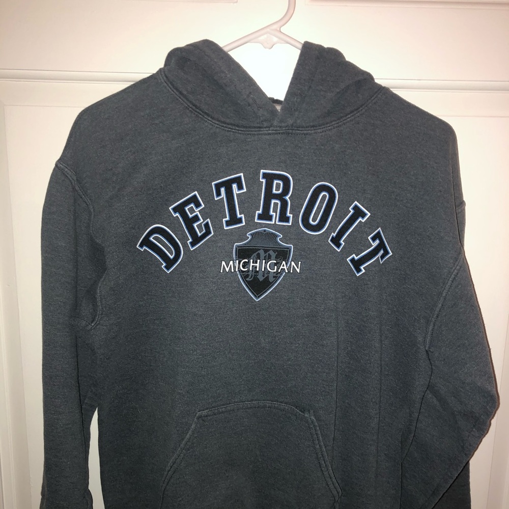 Grey hoodie